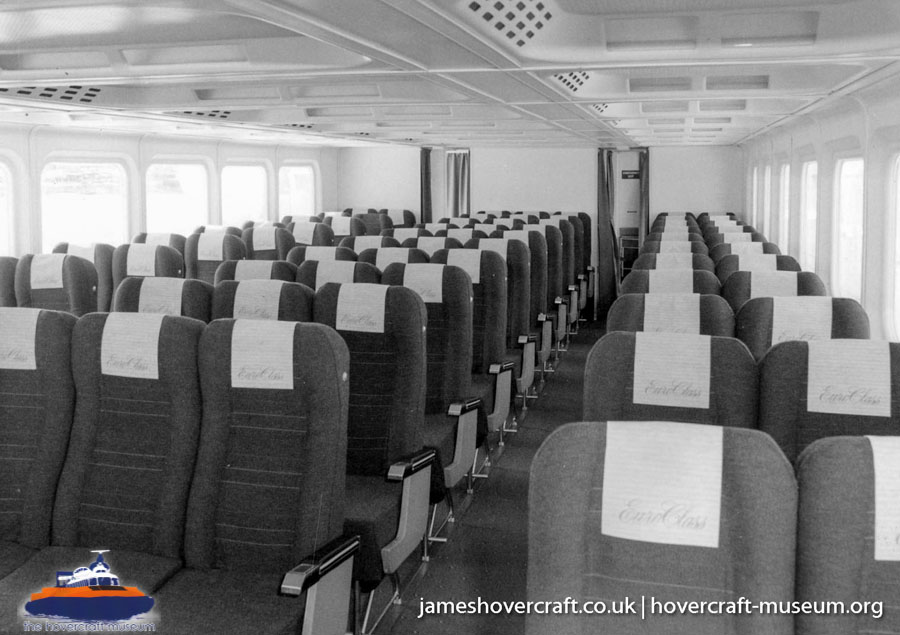 AP1-88 hovercraft with Hovertravel -  (credit: The <a href='http://www.hovercraft-museum.org/' target='_blank'>Hovercraft Museum Trust</a>).